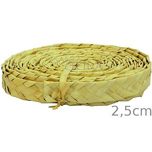 FITA de PALHA 2,5cm x 7m