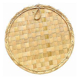 Peneira Decorativa de Palha - P 20 cm