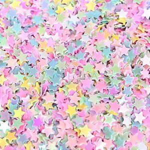 Paetê Confete 3mm - 23gr - Estrelinha Color