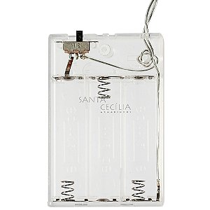 Varal Led Pregador Estrela 20 unid. 4 Metros Ref. ZW-71638