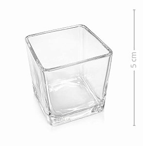 Mini Vaso de Vidro 5 x 5 cm Ref. LSB - 5