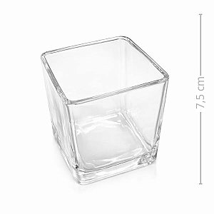 Mini Vaso de Vidro 7 x 7,5 cm Ref. LSB - 7