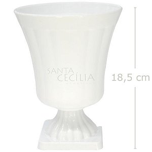 Vaso Grego em Plástico 18,5 cm -Cores Candy