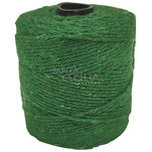 Barbante 1,5mm rolo com 82m - Verde