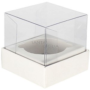 Caixa para Mini Bolo Panetone 10x10x10 cm - 10 unid.