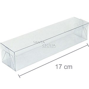 Caixa de Acetato M 16 - 17 x 4 x 3,5 cm - 20 unid.