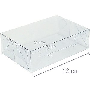 Caixa de Acetato M 03 - 12 x 8 x 3,5 cm - 20 unid.