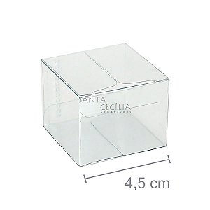 Caixa de Acetato M 00 - 4,5 x 4,5 x 3,5 cm - 20 unid.