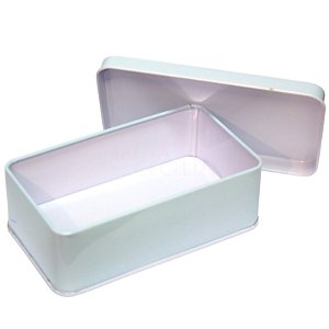 Caixa de Metal Retangular - Ref. 03245-62 - LAVANDA