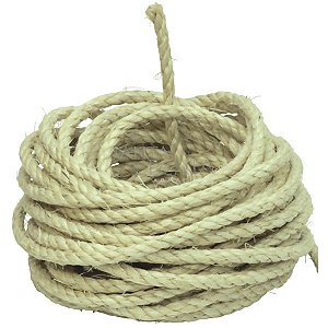 Corda de Sisal 6mm - 1 metro