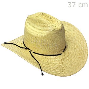 Chapéu de Palha Festa Junina 37 cm Ref. Cowboy Arizona