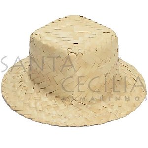 Chapéu de Palha Boneca 12cm