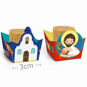 Forminha para Doces 24 unid. - Noite de São João Ref. 28610825