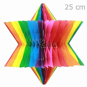 Estrela Decorativa Festa Junina -  Ref. WDF 73551
