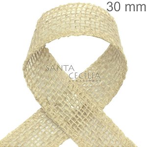 Fita de Juta Natural Cód. 303 - 30mm x 9,5m