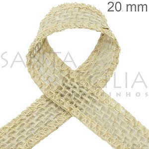 Fita de Juta Natural Cód. 302 - 20mm x 9,5m