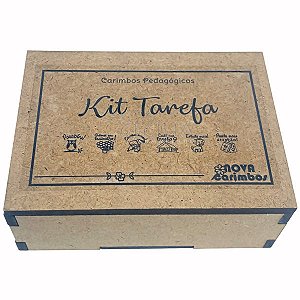 Mini Carimbos 6 unid - Kit Tarefa
