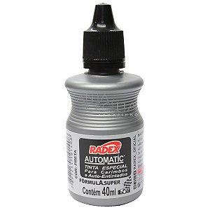 Tinta Especial Para Carimbo - 174 Preta