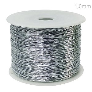 Cordão Metalizado 1,0mm 100m - Ouro