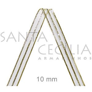 Fita Metalizada Dourada 10m 9301/10 Cor02