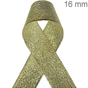 Fita Metalizada Dourada 10m 1300/16 Cor02