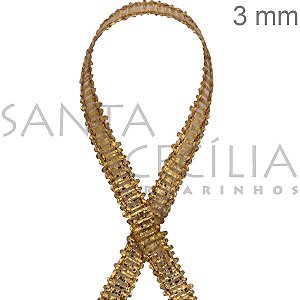 Fita Metalizada Dourada 10m 1300/03 Cor02