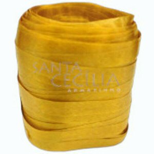 Fitilho Plástico 0,5 cm x 50 m - Ouro