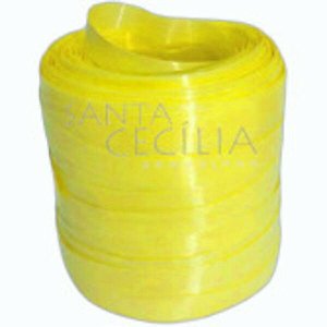 Fitilho Plástico 0,5 cm x 50 m - Candy Amarelo