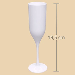 Taça de Champagne 180ml - Branca