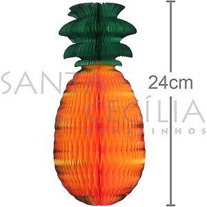 Enfeite de Papel Abacaxi 24cm - Ref. 220