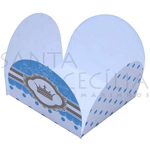 Forminha de Papel para Doces 4 Pétalas Príncipe - 50un