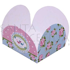 Forminha de Papel para Doces 4 Pétalas Jardim - 50un