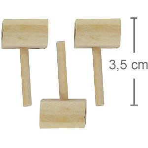 Martelo Mini - 10 unid - Lembrancinha Chá de Cozinha