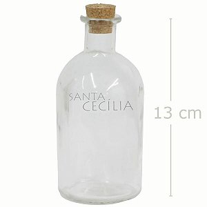 Garrafa para Lembrancinhas - Vidro Tampa Rolha 180 ml Ref. 2884