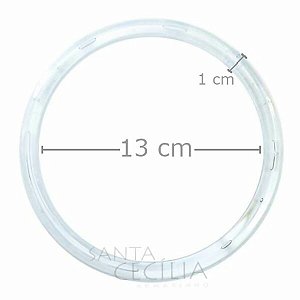 Argola de Acrílico 150 - 6 unidades