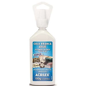 Cola Branca Ateliê Super 100g - Acrilex