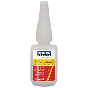 Cola Instantânea Tekbond 20g - Artesanato 1