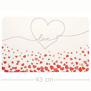 Jogo Americano PVC  43 x 28 cm