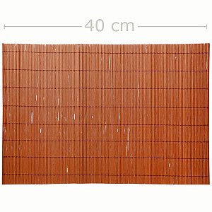 Jogo Americano Bambu 40 x 30 cm - Marrom