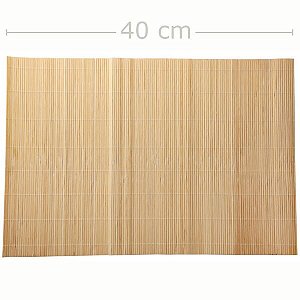 Jogo Americano Bambu 40 x 30 cm - Marfim