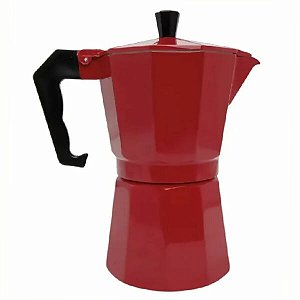 Cafeteira Italiana 300ml Ref. Cze08005 - Vermelho