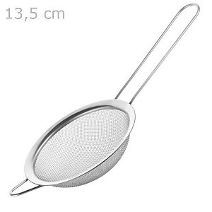 PENEIRA CULINÁRIA AÇO INOX  13,5 cm - Ref. CK6996