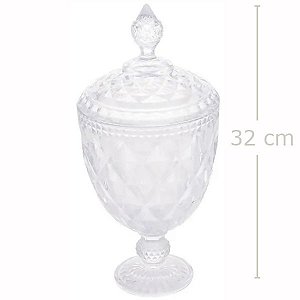 Potiche Cristal California 32 cm - Ref 8058