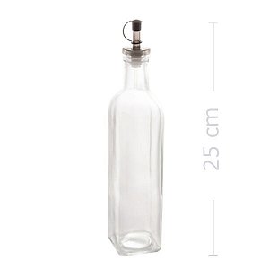 Garrafa para Azeite de Vidro 270ml - Ref. 1245