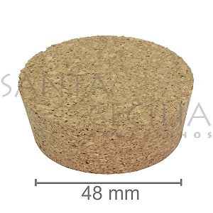 Tampa Rolha Cortiça 20x55x48mm