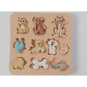 Molde de Silicone - Bichinhos Mini Ref. 1028