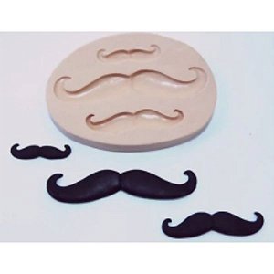 Molde de Silicone - Kit Bigodes Ref. 149