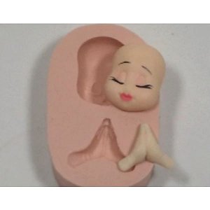 Molde de Silicone - Rosto de Anjo Ref. 061