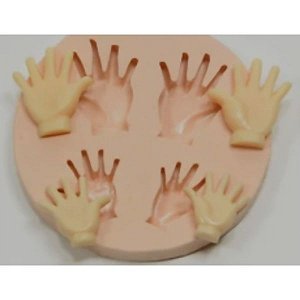 Molde de Silicone - Mãos Libras Ref. 109