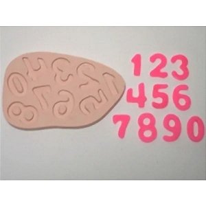 Molde de Silicone - Números Ref. 023